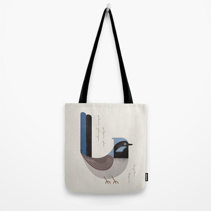 Superb Fairywren, Bird of Australia Tote Bag Gallery Image 2