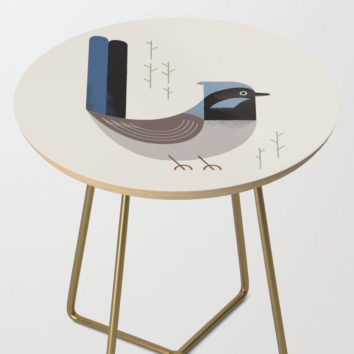 Superb Fairywren, Bird of Australia Side Table Gallery Image 2