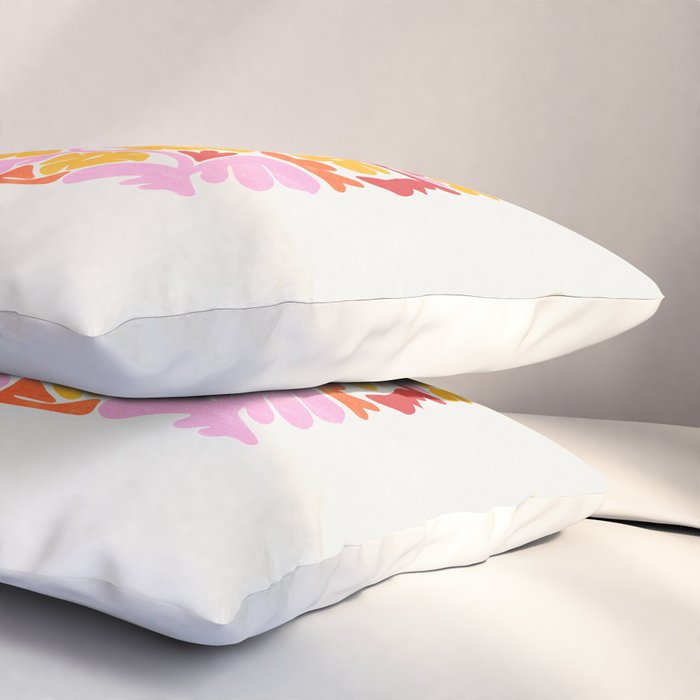 Retro Garden Pillow Sham Gallery Image 3