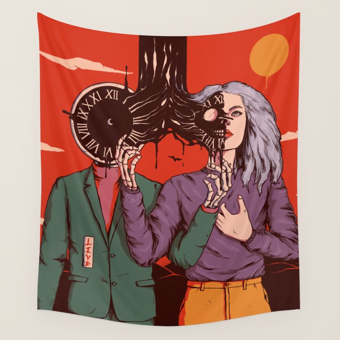 Shared Time Wall Tapestry Gallery Image 4