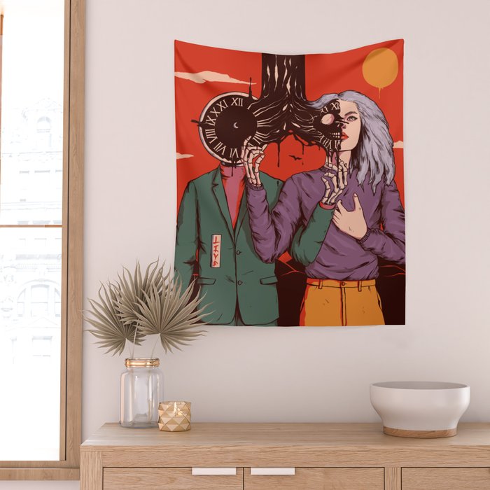 Shared Time Wall Tapestry Gallery Image 2
