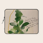 "Trust The Timing." Laptop Sleeve Gallery Image 1