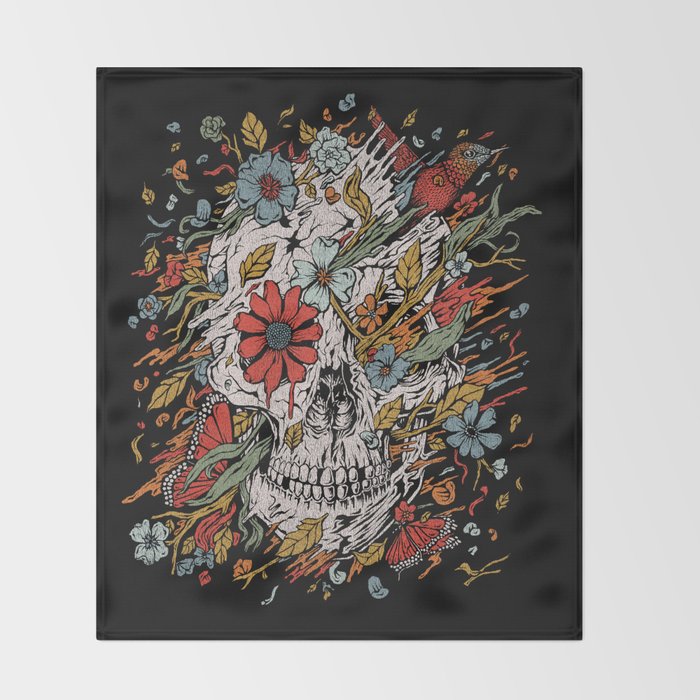 Hold On, Dear Life Throw Blanket Gallery Image 2