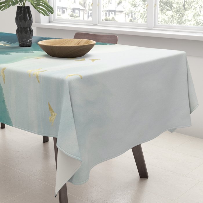 Blue Forest Mist Tablecloth Gallery Image 3