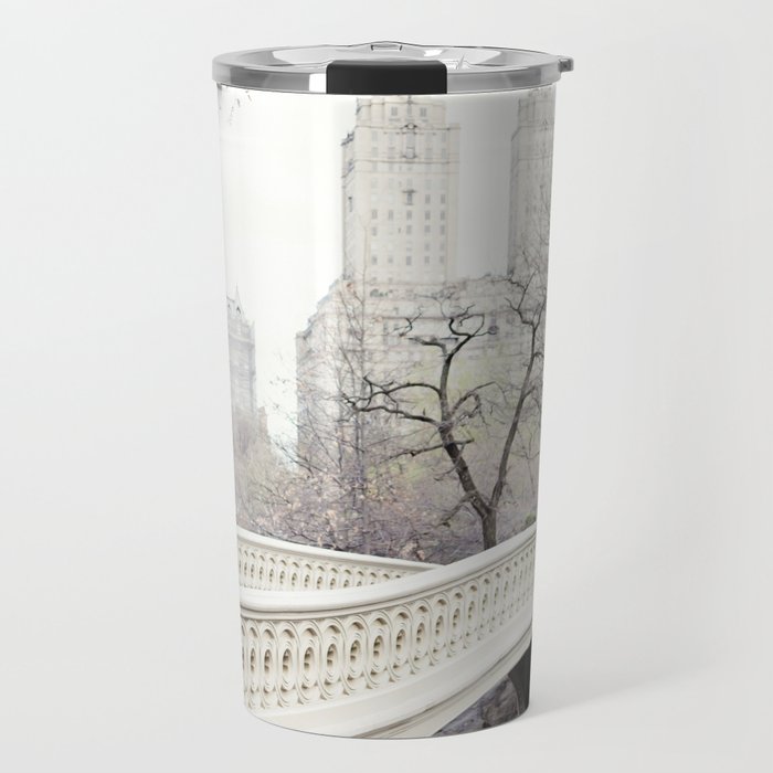 Bow Bridge in Central Park - Travel Photography, New York Travel Mug Gallery Image 1