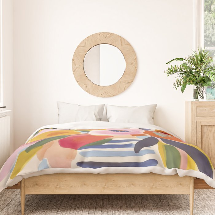 Scandi Midsummer Garden Moment Duvet Cover Gallery Image 3