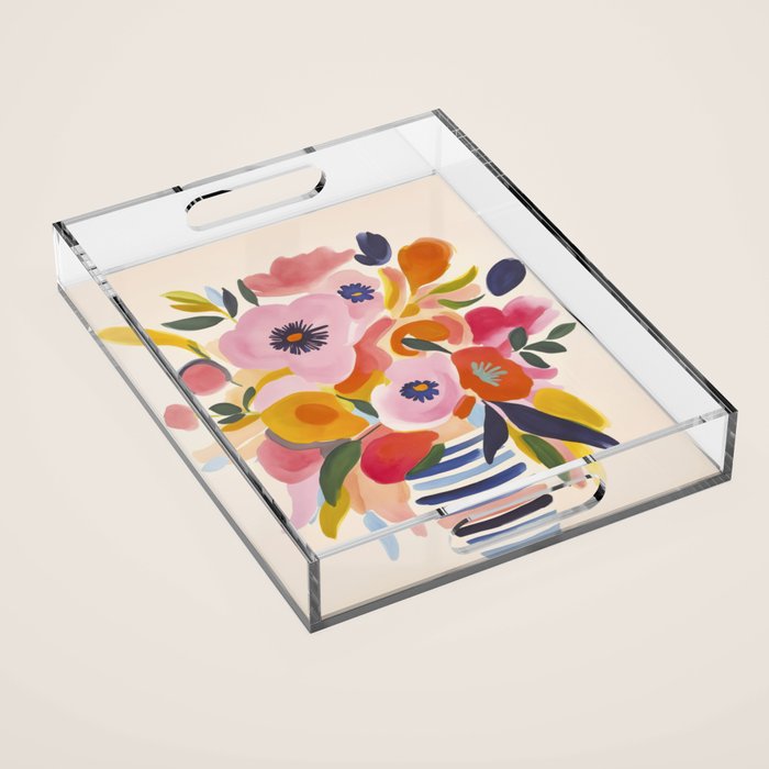 Scandi Midsummer Garden Moment Acrylic Tray Gallery Image 1