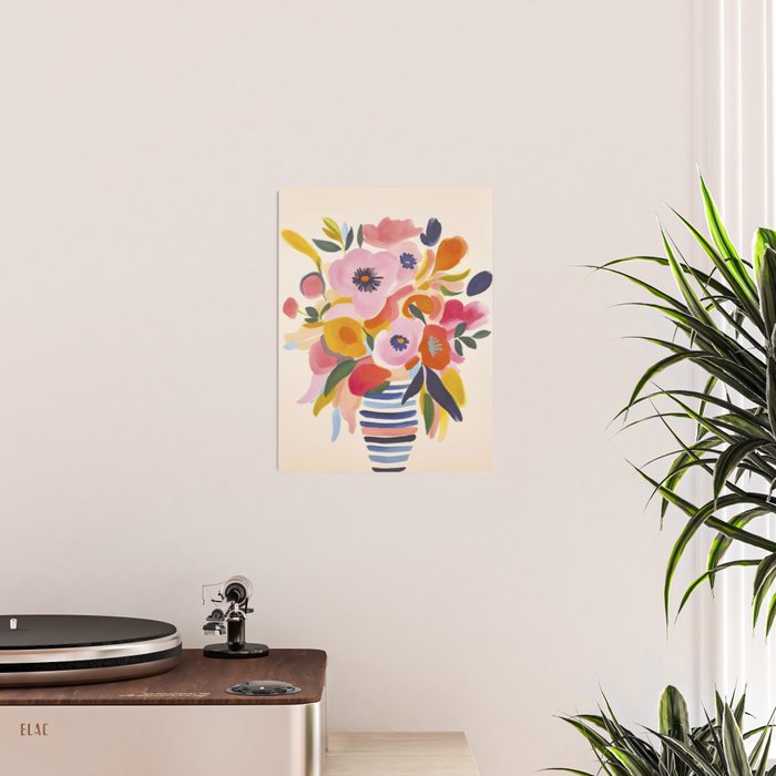 Scandi Midsummer Garden Moment Poster Gallery Image 2