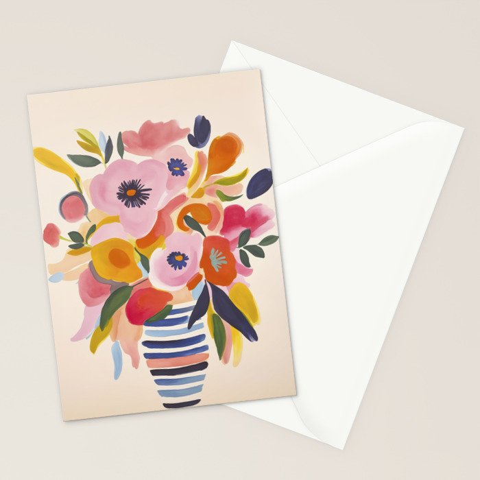 Scandi Midsummer Garden Moment Stationery Card Gallery Image 2