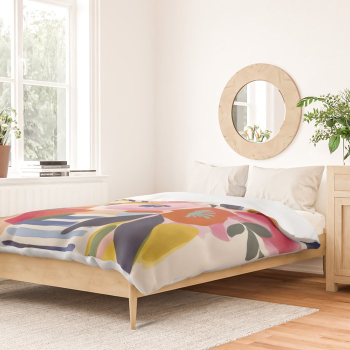 Scandi Midsummer Garden Moment Duvet Cover Gallery Image 2