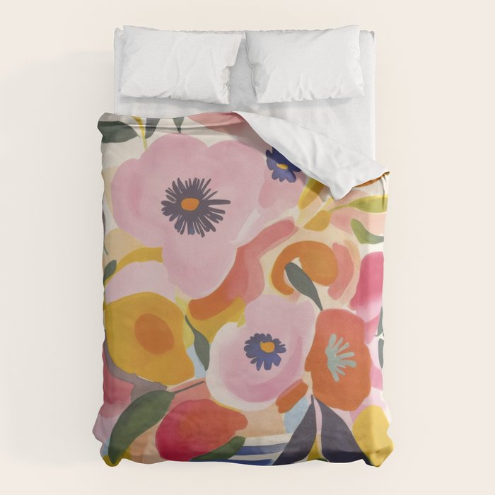Scandi Midsummer Garden Moment Duvet Cover Gallery Image 6