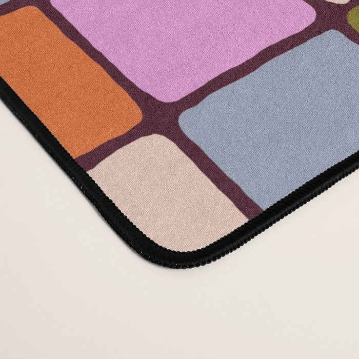 1970s Disco Dancefloor Checkerboard Pattern Desk Mat Gallery Image 4