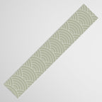 Waves (Linen Sage) Table Runner Gallery Image 3