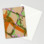Shadows Among the Flowers Stationery Card Gallery Image 2