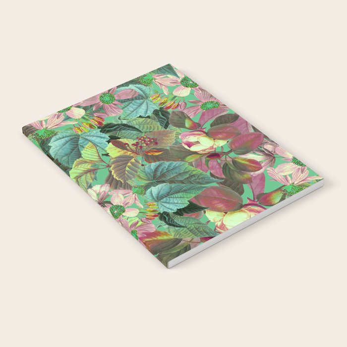 Multicolor Modern Floral Garden Notebook Gallery Image 1