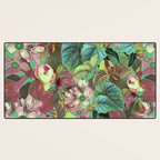 Multicolor Modern Floral Garden Desk Mat Gallery Image 3