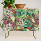 Multicolor Modern Floral Garden Credenza Gallery Image 1