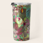 Multicolor Modern Floral Garden Travel Mug Gallery Image 3