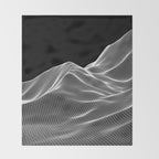 Digital Mountains Throw Blanket Gallery Image 2