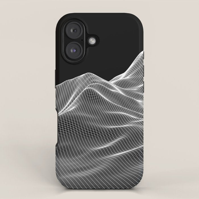 Digital Mountains iPhone Case Gallery Image 1