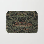 William Morris floral, William Morris fabric design,No.6, Bath Mat Gallery Image 1
