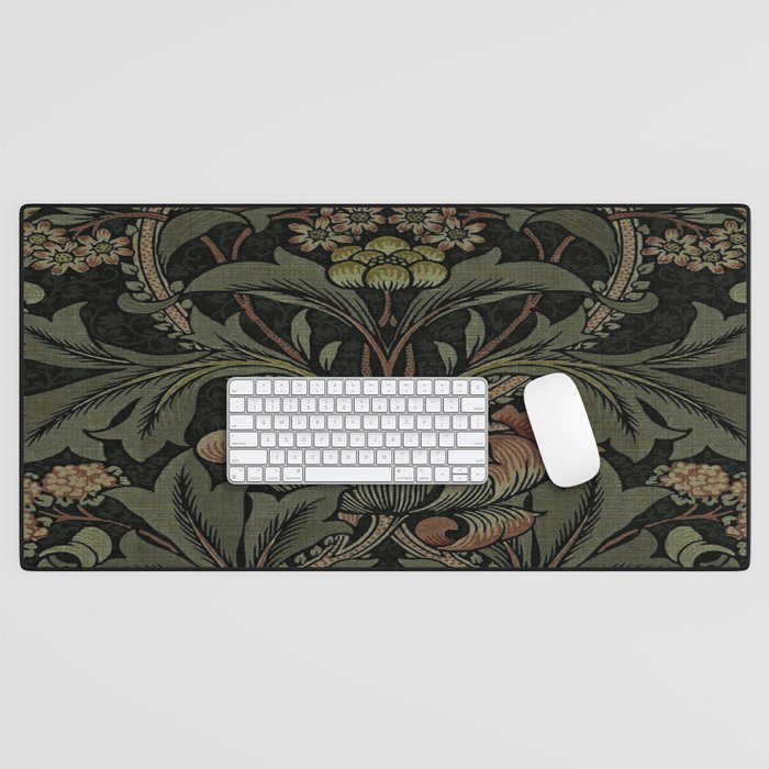 William Morris floral, William Morris fabric design,No.6, Desk Mat Gallery Image 1