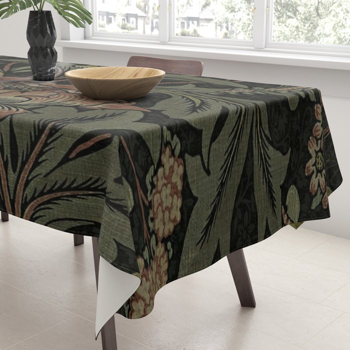 William Morris floral, William Morris fabric design,No.6, Tablecloth Gallery Image 3