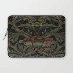William Morris floral, William Morris fabric design,No.6, Laptop Sleeve Gallery Image 1