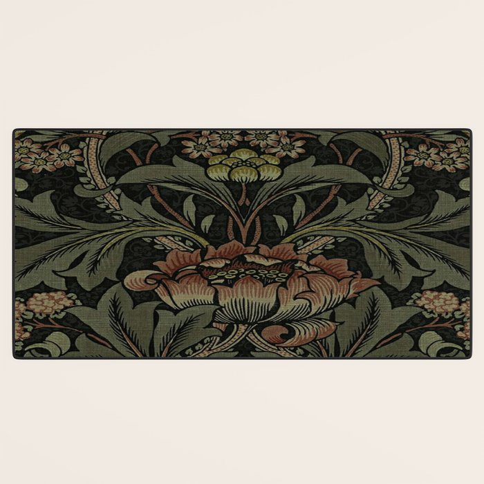 William Morris floral, William Morris fabric design,No.6, Desk Mat Gallery Image 3