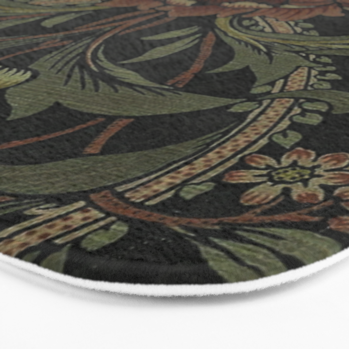 William Morris floral, William Morris fabric design,No.6, Bath Mat Gallery Image 3