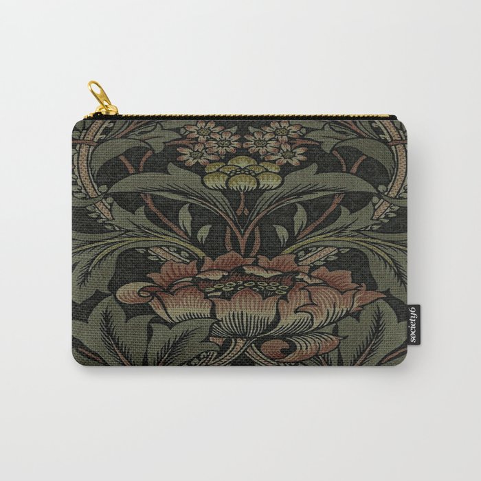 William Morris floral, William Morris fabric design,No.6, Carry All Pouch Gallery Image 1