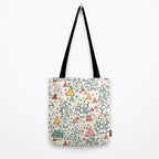 Succulent and triangles seamless pattern Tote Bag Gallery Image 2