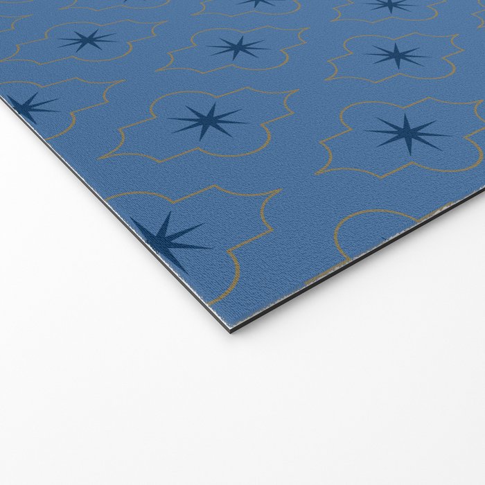 Midnight Moorish Tiles Welcome Mat Gallery Image 2
