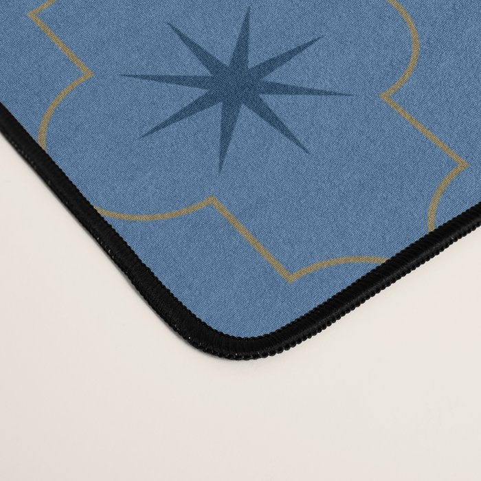 Midnight Moorish Tiles Desk Mat Gallery Image 4