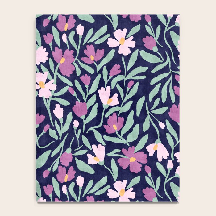 Pink Midnight Bloom Notebook Gallery Image 4