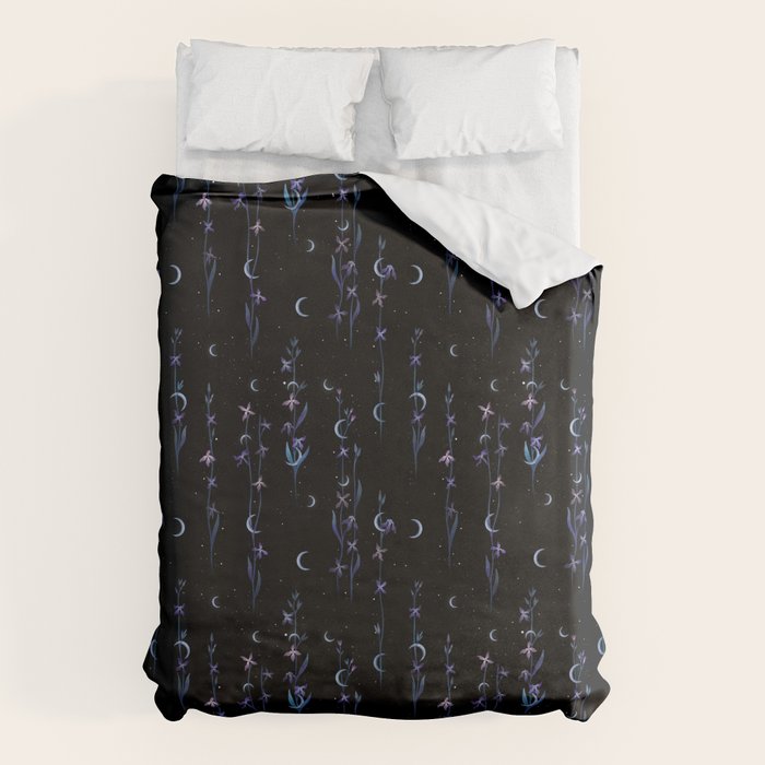 Greeting the Moon - Matthiola Duvet Cover Gallery Image 6