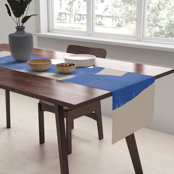 Modern Graphic Art Table Runner Gallery Image 2