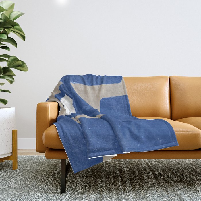 Modern Graphic Art Throw Blanket Gallery Image 1