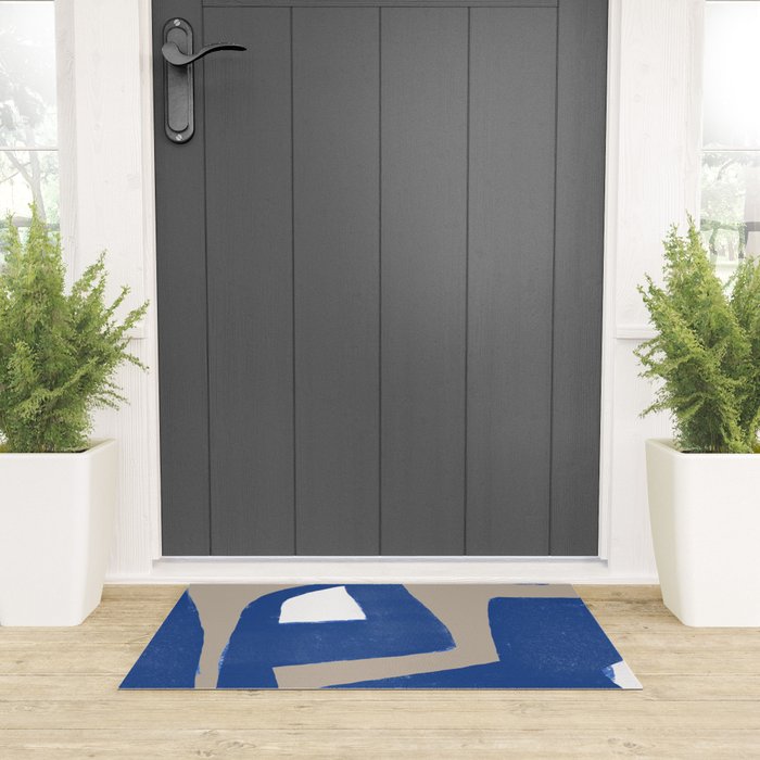 Modern Graphic Art Welcome Mat Gallery Image 3