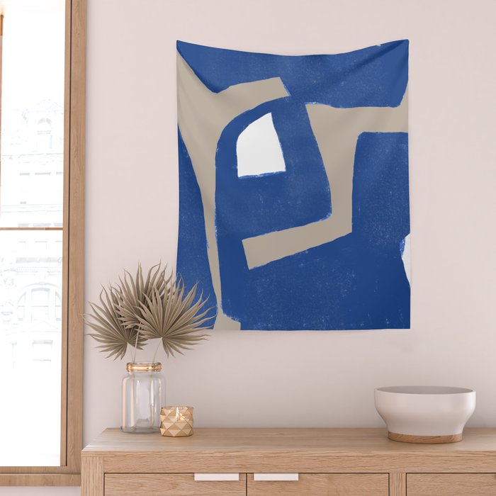 Modern Graphic Art Wall Tapestry Gallery Image 2