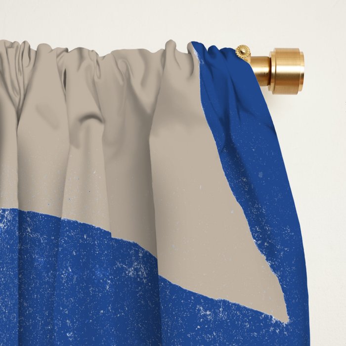 Modern Graphic Art Window Curtain Gallery Image 2