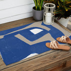 Modern Graphic Art Outdoor Rug Gallery Image 2