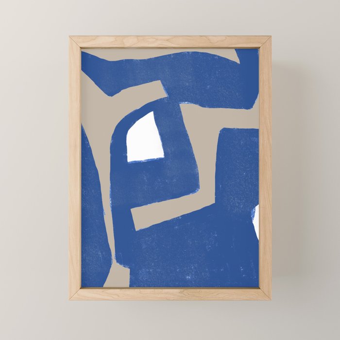 Modern Graphic Art Mini Art Print Gallery Image 1