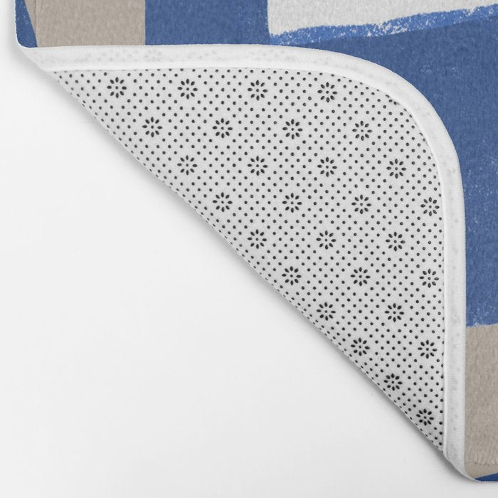 Modern Graphic Art Bath Mat Gallery Image 2