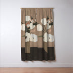 Gently Flowers Window Curtain Gallery Image 3