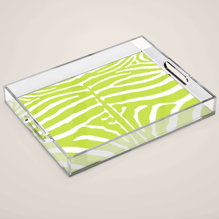 Zebra Wild Animal Print 223 Acrylic Tray Gallery Image 1