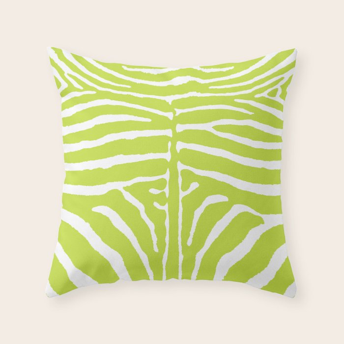 Zebra Wild Animal Print 223 Throw Pillow Gallery Image 6