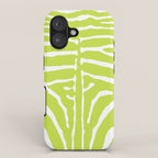 Zebra Wild Animal Print 223 iPhone Case Gallery Image 1