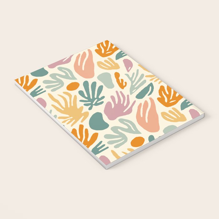 Abstract organic nature shape art pattern Notebook Gallery Image 3