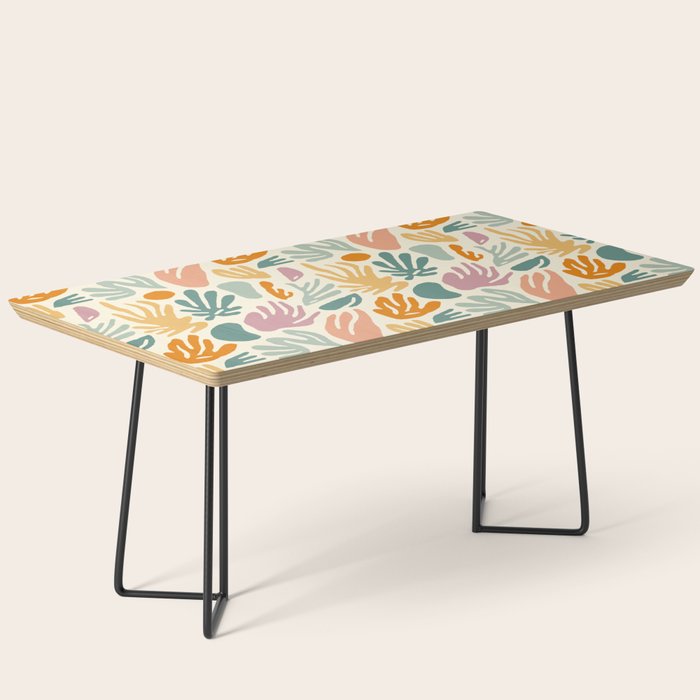 Abstract organic nature shape art pattern Coffee Table Gallery Image 1
